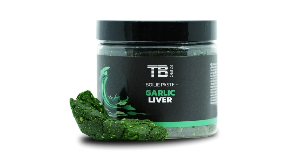TB BAITS - Obaľovacia pasta Garlic Liver 200 ml