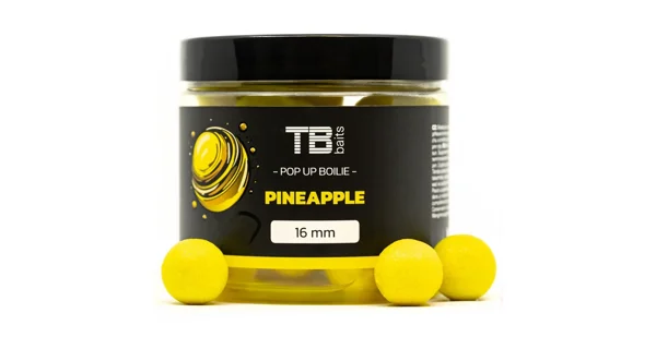 TB BAITS - Plávajúce Boilie Pop-Up Pineapple 16 mm 65 g + NHDC