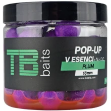 TB BAITS - Plávajúce Boilie Pop-Up Plum + NHDC 16 mm 65 g
