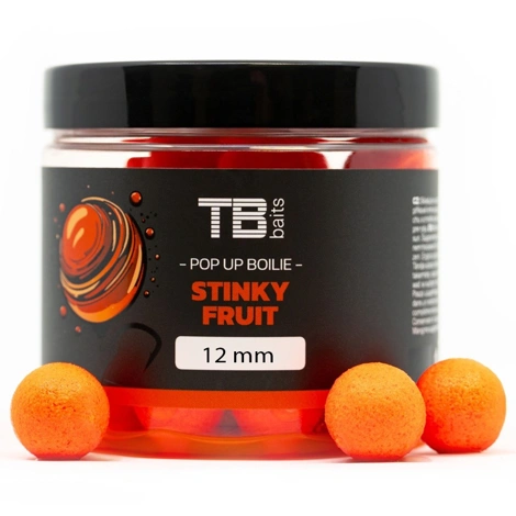 TB BAITS - Plávajúce boilie Pop-Up Stinky Fruit 12 mm 65 g + NHDC
