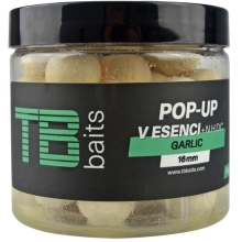 TB BAITS - Plávajúce Boilie Pop-Up White Garlic + NHDC 16 mm 65 g