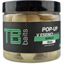 TB BAITS - Plávajúce Boilie Pop-Up White Garlic + NHDC 16 mm 65 g