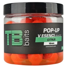 TB BAITS - Plávajúce boilies Pop-Up 12 mm 65 g Orange Citrus + NHDC