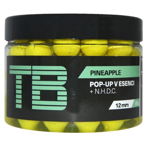 TB BAITS - Plávajúce boilies Pop-Up 12 mm 65 g Pineapple + NHDC