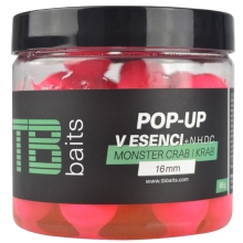 TB BAITS - Plávajúce boilies Pop-Up 16 mm 65 g Pink Monster Crab + NHDC