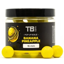 TB BAITS - Plávajúce boilies Pop-Up Banana Pineapple 12 mm 65 g + NHDC
