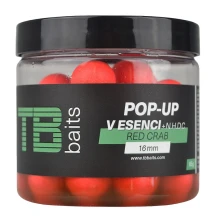 TB BAITS - Plávajúce boilies Pop-Up Red Crab + NHDC 16 mm 65 g