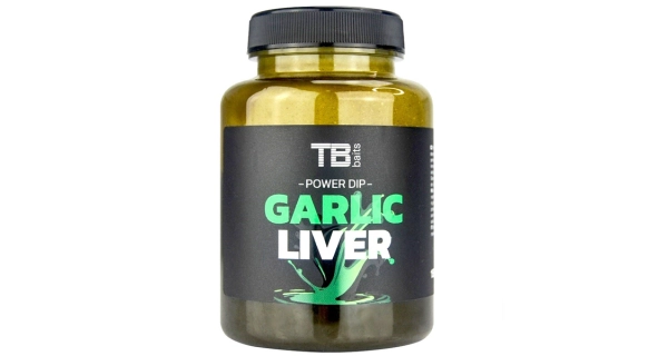 TB BAITS - Power Dip Garlic Liver 150 ml