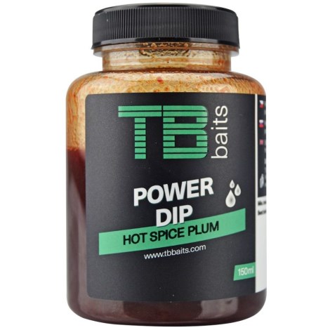 TB BAITS - Power Dip Hot Spice Plum 150 ml