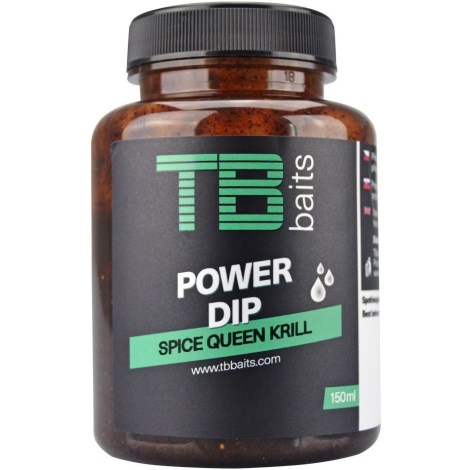 TB BAITS - Power Dip Spice Queen Krill 150 ml
