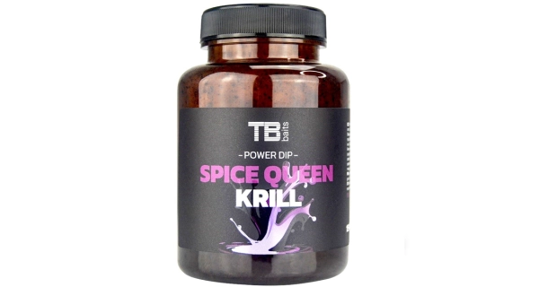 TB BAITS - Power Dip Spice Queen Krill 150 ml