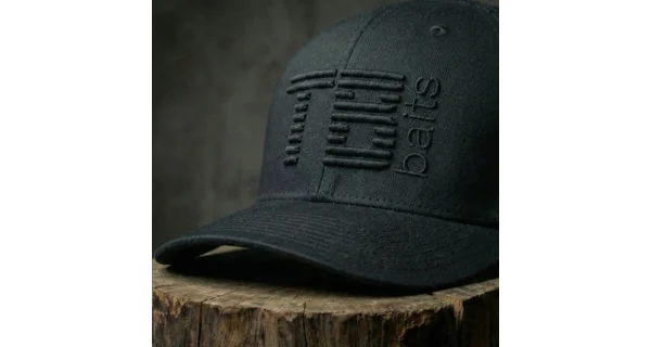 TB BAITS - Šiltovka Trucker Cap 3D Logo Black