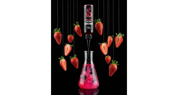 TB BAITS - Smoke Liquid Squid Strawberry 100 ml