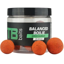 TB BAITS - Vyvážené Boilie Balanced + Atraktor Spice Shrimp 20-24 mm 100 g