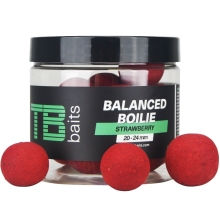 TB BAITS - Vyvážené Boilie Balanced + Atraktor Strawberry 100 g 20-24 mm