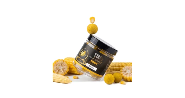 TB BAITS - Vyvážené boilies Balanced + Atraktor Corn 24 mm 100 g