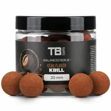 TB BAITS - Vyvážené boilies Balanced + Atraktor Grand Krill 24 mm 100 g