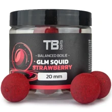 TB BAITS - Vyvážené boilies Balanced GLM Squid Strawberry 16 mm 100 g