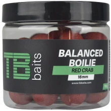 TB BAITS - Vyvážené boilies Balanced Red Crab 16 mm 100 g