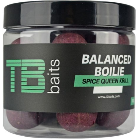 TB BAITS - Vyvážené boilies Balanced Spice Queen Krill 20 mm 100 g