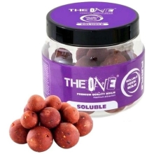 THE ONE - Boilies Purple Hook Soluble Krab Čučoriedka 22 mm 150 g