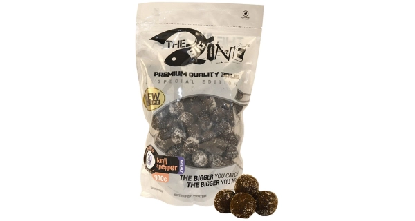 THE ONE - Boilies The Big One in Salt 20 mm 900 g Krill Pepper