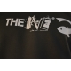 THE ONE - Mikina s kapucňou Black Fine Grey veľ. 2XL