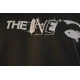 THE ONE - Mikina s kapucňou Black Fine Grey veľ. L