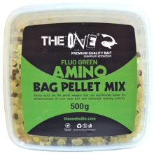 THE ONE - Pelety Amino Bag Pellet Mix Fluo Green 500 g