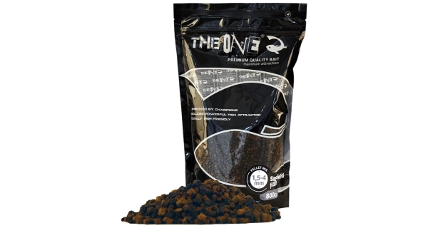 THE ONE - Pelety Pellet Mix Smoked Fish 1,5-4 mm 800 g