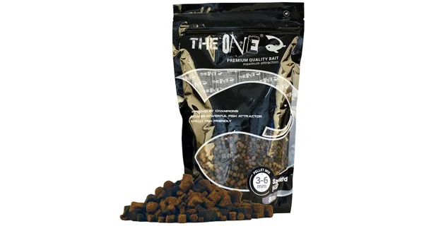 THE ONE - Pelety Pellet Mix Smoked Fish 3-6 mm 800 g