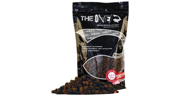 THE ONE - Pelety Pellet Mix Strawberry Mussel 1,5-4 mm 800 g