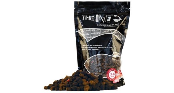 THE ONE - Pelety Pellet Mix Strawberry Mussel 3-6 mm 800 g