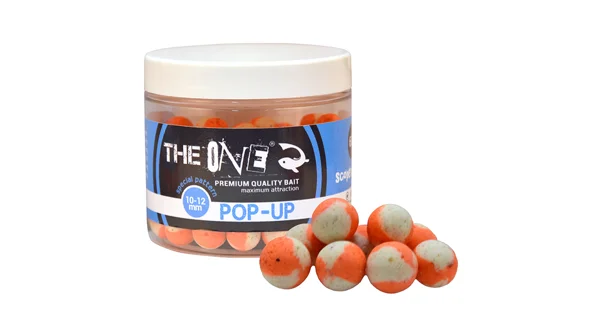 THE ONE - Plávajúce boilies Pop-up 10-12 mm 60 g Scopex Squid