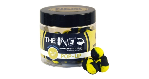 THE ONE - Plávajúce boilies Pop-up 14-16 mm 60 g Halibut Med