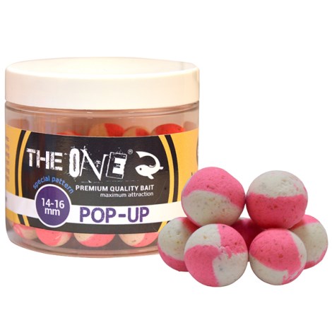 THE ONE - Plávajúce boilies Pop-up 14-16 mm 60 g Lemon Fish Garlic