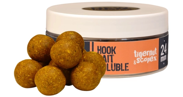 THE ONE - Rozpustné boilies Hook Bait Soluble Gold 24 mm 150 g