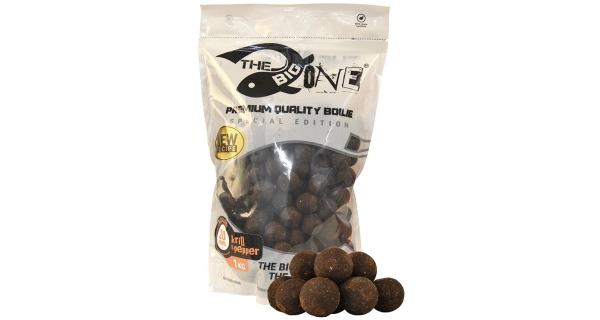 THE ONE - THE BIG ONE Boilie Krill & Pepper 1 kg 20 mm