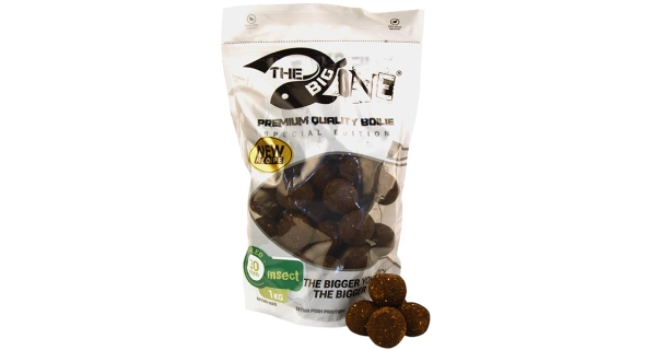 THE ONE - Varené boilies The Big One Insect 30 mm 1 kg