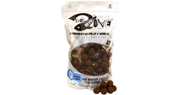 THE ONE - Varené boilies The Big One Scopex Squid 20 mm 1 kg