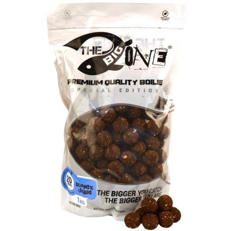 THE ONE - Varené boilies The Big One Scopex Squid 24 mm 1 kg