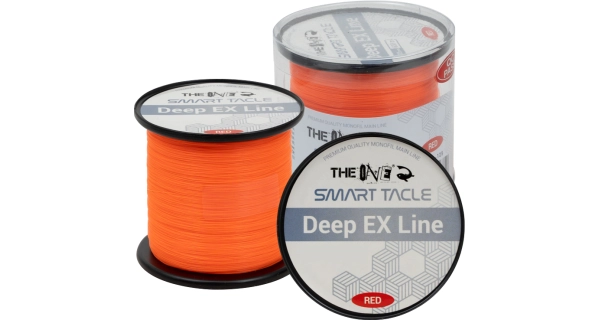 THE ONE - Vlasec Deep EX Line Soft Red 0,25 mm 600 m