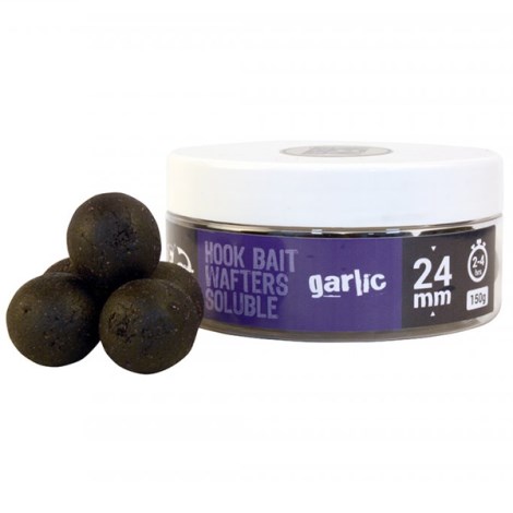 THE ONE - Vyvážené boile Hook Bait Wafters Soluble 24 mm 150 g Purple