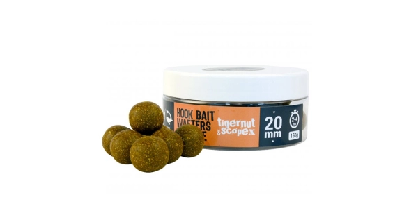 THE ONE - Vyvážené boilie Hook Bait Wafters Soluble 20 mm 150 g Gold
