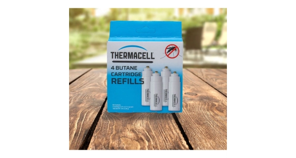THERMACELL - Náhradná butánová náplň C-4 4 ks