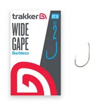TRAKKER - Háčik Wide Gape Hooks Barbless veľ. 2 10 ks