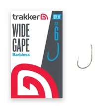 TRAKKER - Háčik Wide Gape Hooks Barbless veľ. 6 10 ks