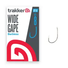 TRAKKER - Háčik Wide Gape Hooks Barbless veľ. 8 10 ks