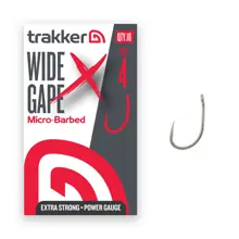 TRAKKER - Háčik Wide Gape XS Hooks Micro Barbed veľ. 4 10 ks