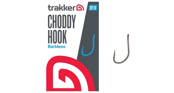 TRAKKER - Háčiky Choddy Hooks Barbless veľ. 4 10 ks